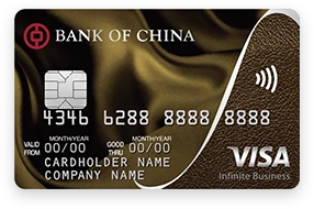 Boc Visa Infinite Business Card